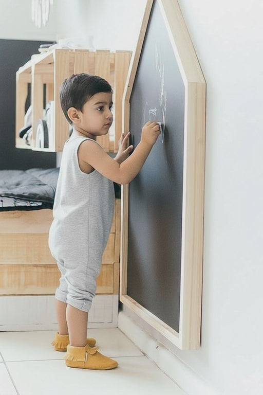 House-Shaped Kids Chalkboard Wall Frame