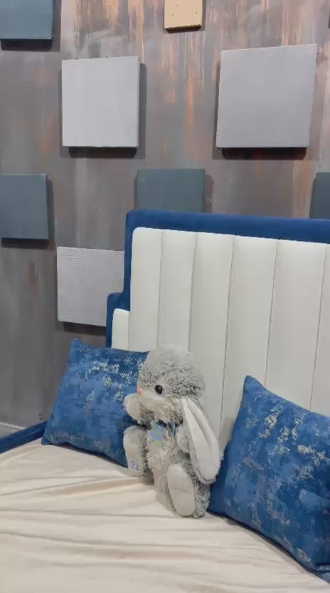 DreamRider™ Luxury Velvet Sports Car Bed – The Ultimate Sleep Experience for Kids